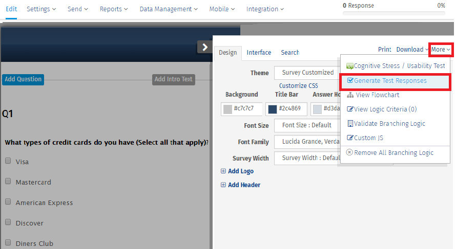 Survey Software Help Image